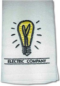Electric Company Hand Towel