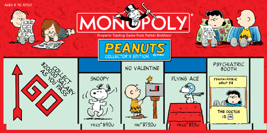 Peanuts box top