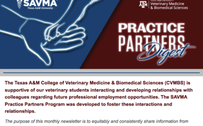 Newsletter Template for SAVMA Practice Partners Digest